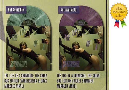 Taylor Swift - The Life Of A Showgirl: The Shiny Bug Vinyl Set - (SHIPS TODAY!)