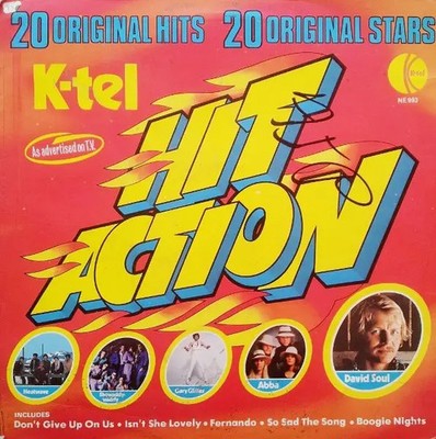 Abba, Gary Glitter, Suzie Quatro a.o. Hit Action NEAR MINT K-Tel Vinyl LP