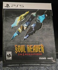 Legacy of Kain Soul Reaver 1&2 Remastered Deluxe Edition (PS5, 2025) New