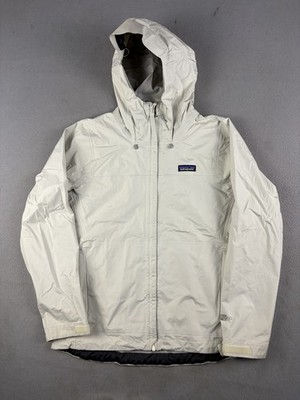希少 Patagonia h2no nylon jacket マウンテンパーカー Patagonia H2NO Jacket Women's Small White Shell Windbreaker Rain