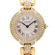 Cartier Panthere Vendome 8157907 27mm Diamond 18K Gold Ladies Watch