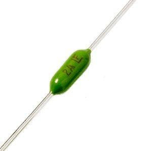 10Pcs 0251007.NRT1L Fuses with Leads - Through Hole 125V 7A