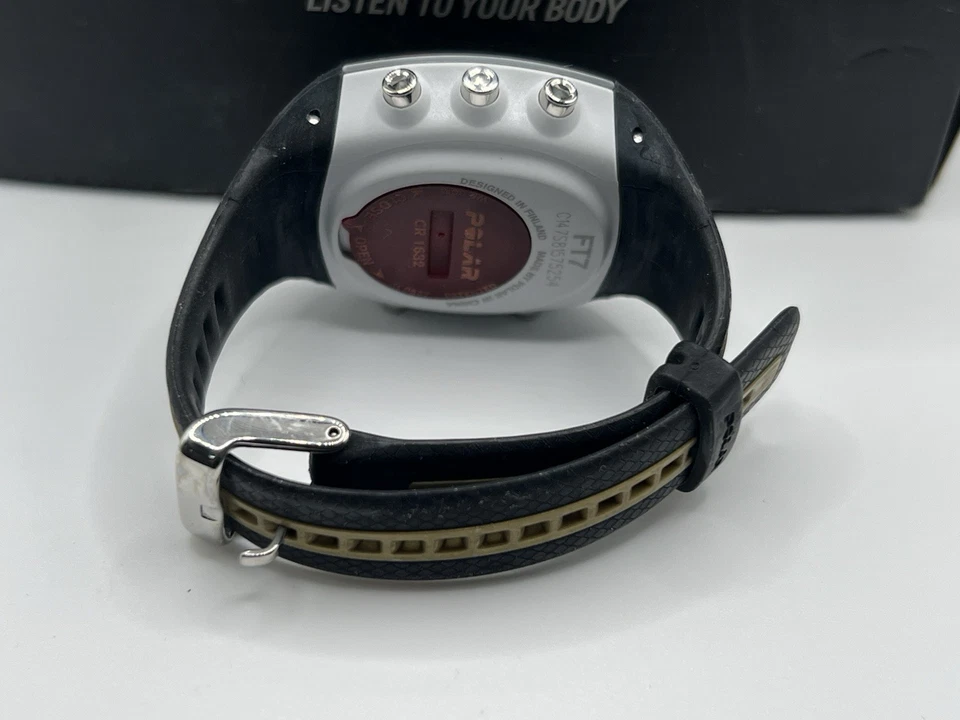 Polar FT7 心率监测手表(黑色/金色) — 第 4/4 张图片