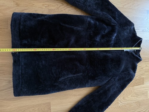 GMS-75 Gimos Lamb Shearling Leather Blue Vera Pelle Jacket Size L - Picture 18 of 22