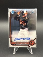 2022 Bowman Chrome - Prospect Autographs Maikol Hernandez #CPA-MH (AU, RC)