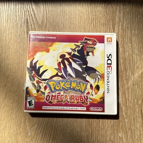 Pokemon Omega Ruby Nintendo 3DS CIB Complete Game + Case Tested Working