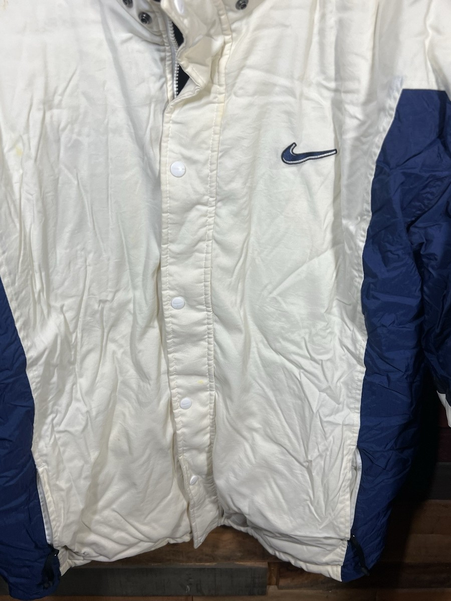 90s NIKE vintage big logo reversible jacket coat insulated parka