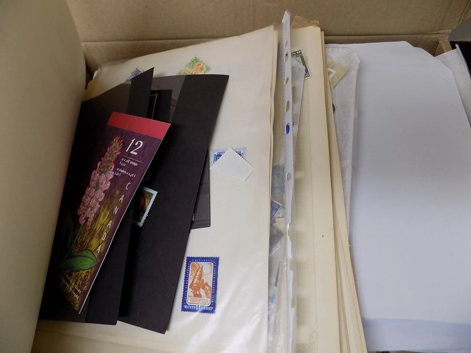 CAJA 4,6 KG SELLOS MUNDIALES SUELTOS/EN SOBRES/PAQUETES/EN PÁGINAS ETC MUCHOS 1000 Foto 4 de 4