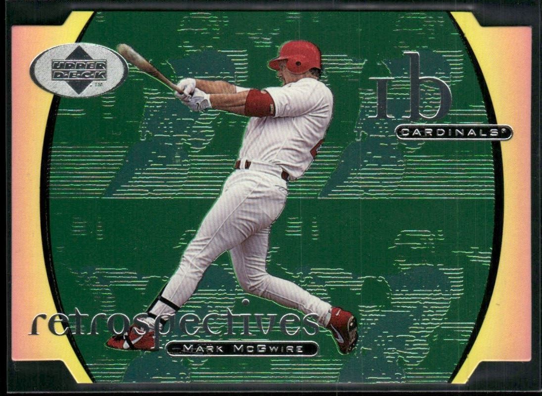 Mark McGwire 1998 Upper Deck Retrospectives #11 St. Louis Cardinals