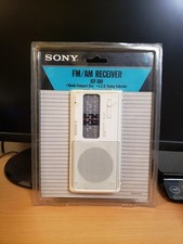 Vintage Sony ICF-380 AM/FM 2 Band Portable Radio - New