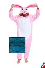 BGOKTA Adult Animal Pajama Bodysuit Costume Cosplay Sleepwear Halloween Party