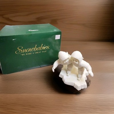 Department 56 Snowbabies We Make A Great Pair Original Box #6843-8