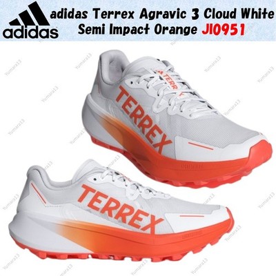 adidas Terrex Agravic 3 Cloud White Semi Impact Orange JI0951 Herren Gr.