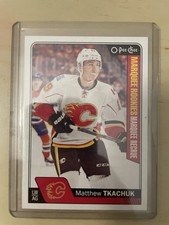 2016-17 UD O-Pee-Chee Marquee Rookie Matthew Tkachuk #681 Calgary Flames RC