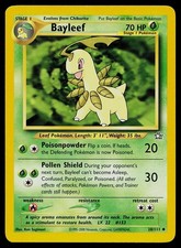 Pokemon Card Neo Genesis Bayleef 28/111 Unlimited Uncommon on eBay
