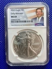 2023 * NGC * Silver Eagle S$1 * MS69 * DeSantis * #6598537-055