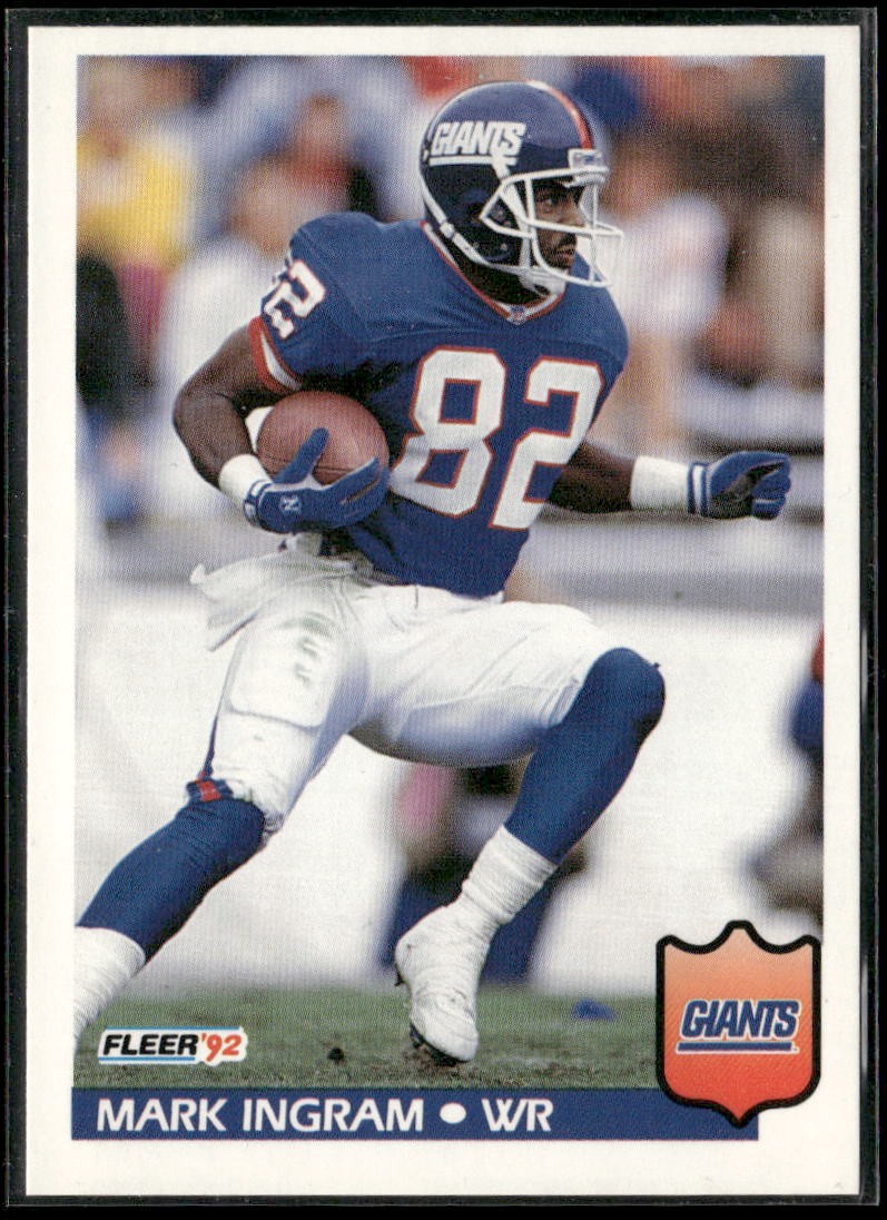 1992 Fleer #294 Mark Ingram