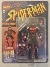 NEW   Hasbro Marvel Legends Spider-Man Retro DAREDEVIL    Fall from Grace    MOSC