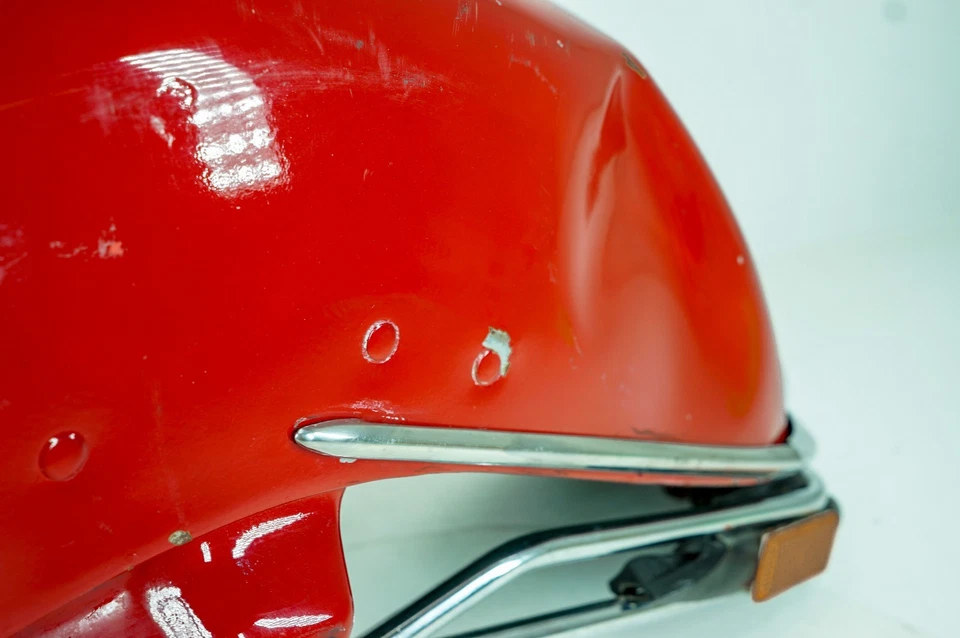 1980 Harley Electra Glide Touring FLHT OEM Front Wheel Fender & Bumper BENT 1353 - Image 2 of 4