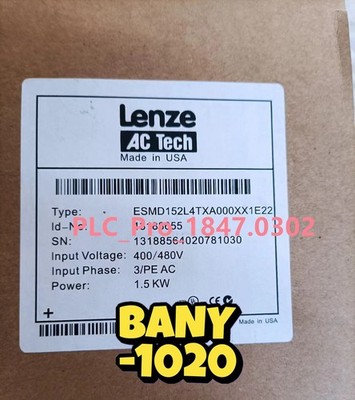 1PCS Brand New Lenze ESMD152L4TXA Inverter ESMD152L4TXA000XX1E22 us free tax #iv
