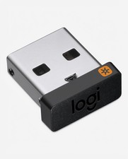 Logitech USB Unifying Receiver 2.4 GHz Wireless for Mouse Keyboard Black