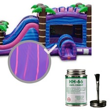 Inflatable Bounce House Vinyl Repair Patch Kit 12x60 in HH66 Cement Adhesive 4oz