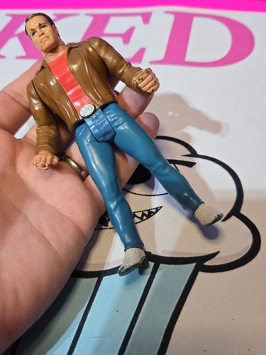Vintage 1993 CPII Last Action Hero Jack Slater Arnold Schwarz Actionfigur 5,5" - Bild 3 von 6