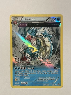 Carte Pokémon Léviator 21/98 Holo - Origines Antiques 2015 - Photo 1/2