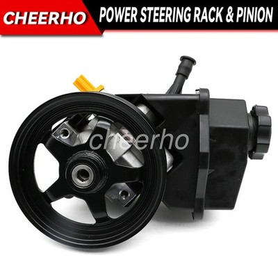 CHEERHO Power Steering Pump w/ Pulley Reservoir For Pontiac Chevrolet 3.4L 3.9L