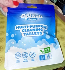 Splash Spray Multi-Purpose Cleaning Tablets 5 9g Tablets Hbs 3/27