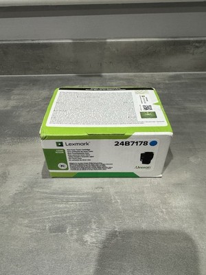 Original Lexmark 24B7178 One Tonerkassette Cyan XC2235 Brandneu Versiegelt
