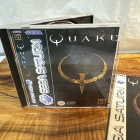 Quake - Sega Saturn 1997 - Tested - With Original Manual