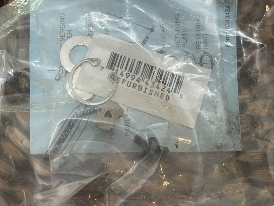 Craftsman Ratchet Repair Kit 43424 MADE In USA For 1/4” 44807 & 44812 ...