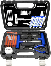 47 TLG PR Flickzeug Profi Reifenreparatur Set PKW Pannenset Vulkanisier Streifen