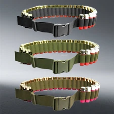 Shotgun Shell 12 Gauge Bandolier for Hunting 29 Rounds Ammo Holder Shoulder Belt