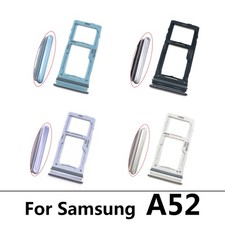 Dual Sim Card Tray Holder Slot Pin For Samsung A52 Replacement Part
