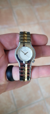 TAG Heuer WP1319.BD0752 Womens Alter Ego Watch 18K Gold White Pearl 36 Diamonds