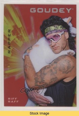 2021 Upper Deck Goodwin Champions Goudey Platinum Red Riff Raff #G36 READ o1h