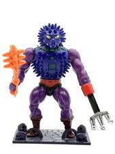 MASTERS OF THE UNIVERSE VINTAGE 1984 SPIKOR COMPLETE W/ FREE STAND! MOTU MATTEL