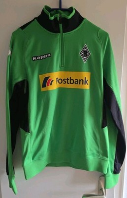 Kappa Borussia Mönchengladbach Trainingstop Trainigsshirt Pulli Zipper M *TOP*
