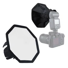 Camera Softbox Nylon Octagonal 20cm Foldable Flash Light Diffuser  Softbox