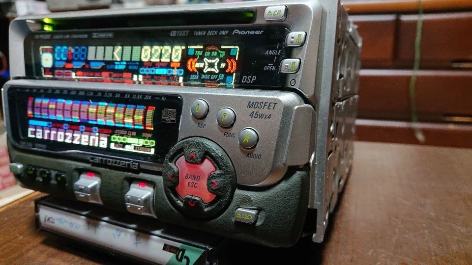 Pioneer Carrozzeria FH-P6000 DSP CD Cassette Deck - Raro De Colección Probado JDM Foto 4 de 4