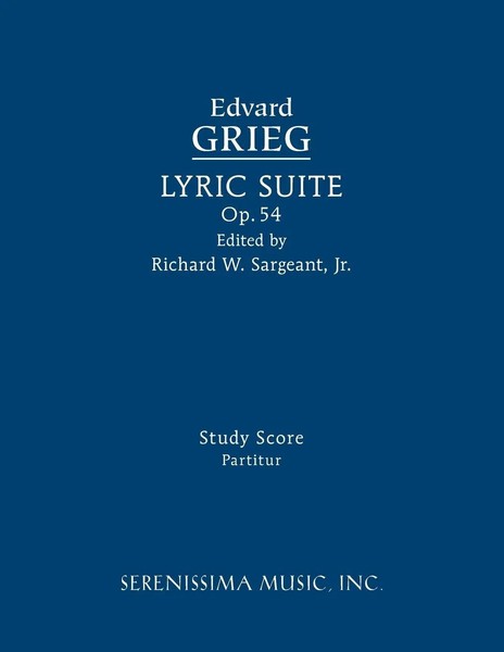 Edvard Grieg | Lyric Suite, Op.54 | Taschenbuch | Englisch (2018) | Study Score-image