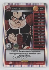 2015 Panini's Dragon Ball Z TCG - Set 2: Heroes & Villains Foil Raditz Angered