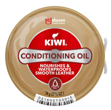 KIWI Conditioning Oil Nourishes Waterproof Smooth Leather 2.5 Oz NEW 1092195