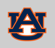 Sticker - Auburn Tigers Logo - Die Cut Laminated Vinyl Decal