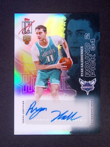 2025 Topps Signature Ryan Kalkbrenner Base (RAW)