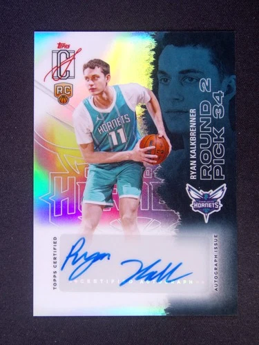 2025 Topps Signature Ryan Kalkbrenner Base (RAW)