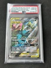 2019 POKEMON SM BLACK STAR PROMO #SM167 FULL ART/CELEBI & VENUSAUR GX PSA 10