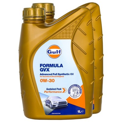Motoröl Gulf Formula LEF 0W-30 2 X 1 Liter für Ford Hyundai Genesis Honda KIA